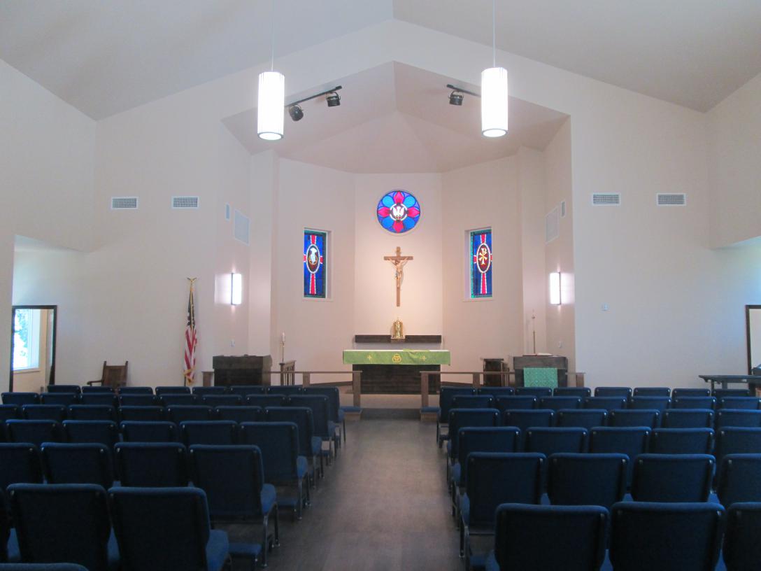 St. Francis Anglican Church in Austin, Texas. Traditional, sacramental